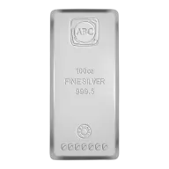 100oz - Generic Silver Cast Bar