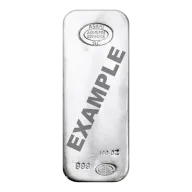 100 oz Silver Bar - Top Brands