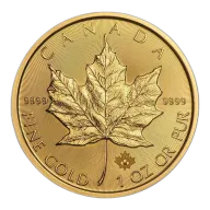 1 oz Maple Leaf Gold Coin