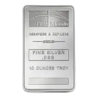 10 oz NTR Metals Silver Bar