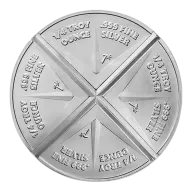 SilverTowne Mint Divisible 1oz Silver Round