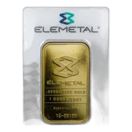 1 OZ GOLD BAR ELEMETAL OPM OR NTR