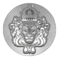 Scottsdale Mint 5oz Lion Stacker Silver Round