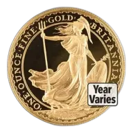 1 Oz Gold Great Britain Britannia - BU (1987-2012)