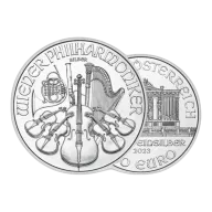 1oz Silver Austrian Philharmonic Coins