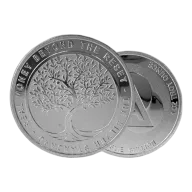 1oz Ainslie Minted Silver Round