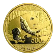 China 30 gram Gold Panda - BU - Sealed (Year Varies)