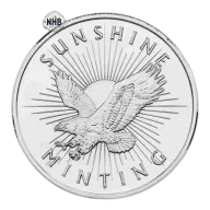 1 oz Sunshine Silver Round