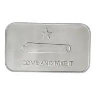 1 OZ SILVER BAR COME AND TAKE IT DIVISIBLE
