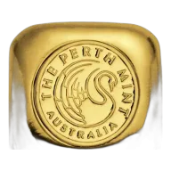 Perth Mint 1oz Cast Gold Bar