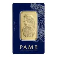 PAMP Suisse 50 Gram Gold Bar Fortuna Design