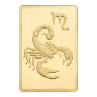 Pamp Suisse 1/2 Gram Gold Zodiac--Scorpio