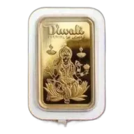 5 gram PAMP Suisse Diwali Lakshmi Gold Bar 2022