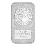 Perth Mint Kangaroo 1oz Silver Bar