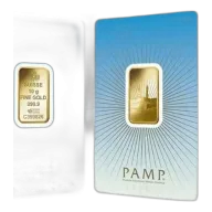 10 Gram Pamp Suisse Ka Bah Mecca Gold Bar (New w/ Assay)