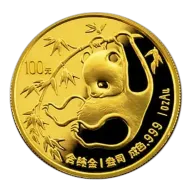 Chinese Gold Panda 1 Ounce 1985