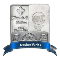 50 Troy Oz Generic Silver Bar .999 Fine Secondary Market
