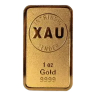 1oz Gold Mint Bar - Intrinsic Tender