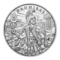 1oz Silver Round - Legendary Warriors Hannibal