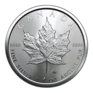 1 oz Maple Leaf Silver Coin
