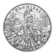 Pinehurst Legendary Warriors: Hannibal 1oz Silver Round