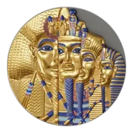 2022 Niue 2 oz King Tut's Tomb Silver Coin