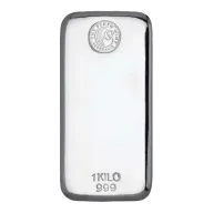 1 Kilo Perth Mint Silver Bar