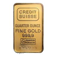 Credit Suisse 1/4 Ounce Gold Bar
