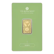 Zodiac Taurus 5g Gold Bullion Minted Bar