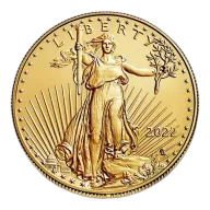 2022 American Gold Eagle 1/2 oz Uncirculated
