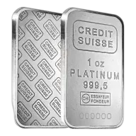 1 oz Platinum Bar