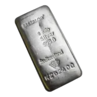 Pre-Owned 1 Kilo Silver Bar
