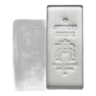 Pre-Owned 100 oz Silver Bar