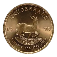 South Africa Krugerrand 1 Ounce Gold Coin 1993