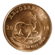 South Africa Gold Krugerrand 1 Ounce 2014