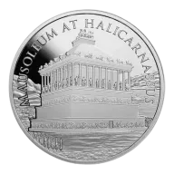 Pre-Owned USA Mausoleum at Halicarnassus 1oz Silver Round in Presentation Box