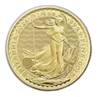 2026 Great Britain 1/4 oz Gold Britannia BU