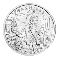 Pre-Owned Pinehurst Legendary Warriors: Hannibal 1oz Silver Round