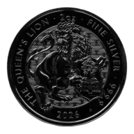 2 oz Tudor Beasts Silver Coin