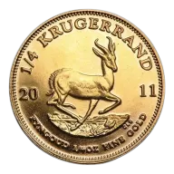 1/4 Oz South Africa Gold Krugerrand (Random Year)