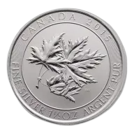 1.5 RCM Silver Maple Leaves - Misc. Dates