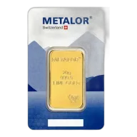 Metalor Stamped 20g Gold Bar