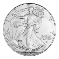 1 oz American Silver Eagle Silver Coin