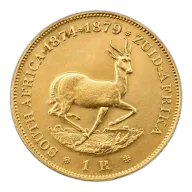 South African 1 Rand Gold Coin