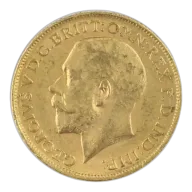 Best Value Half Gold Sovereign King George V Coin