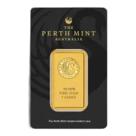 1 oz Perth Mint Gold Bar
