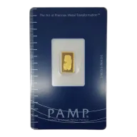 PAMP 1g Gold Bar