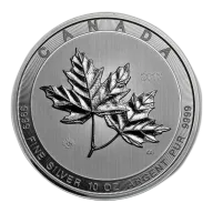 2017 Canada 10 oz Silver $50 Magnificent Maple Leaves BU