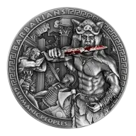 Niue: Barbarians - Germanic Peoples 2 oz Silver 2024 Antiqued Coin