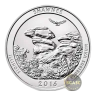 2016 5 oz ATB Shawnee National Forest Silver Coin